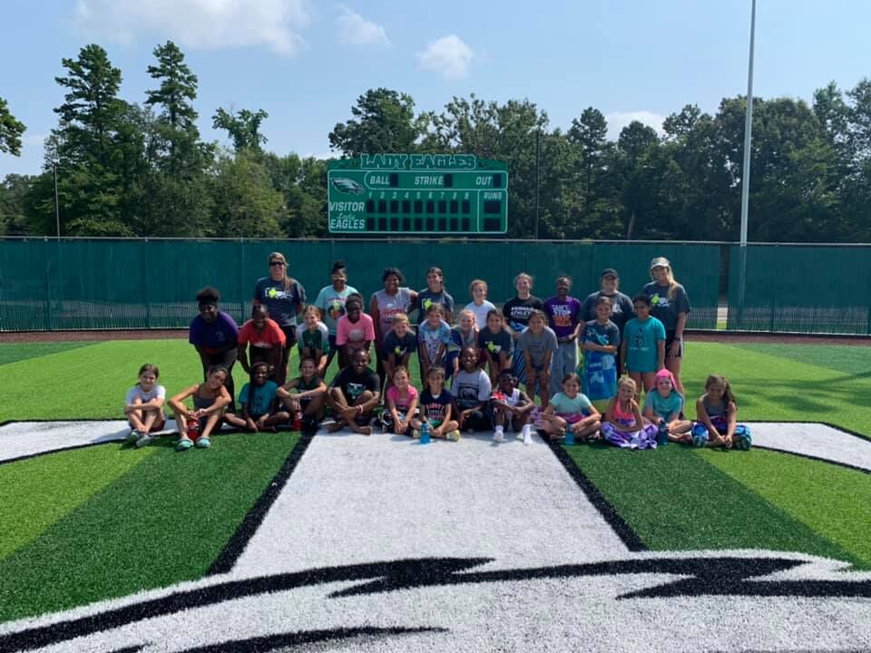 Tatum holds softball camp