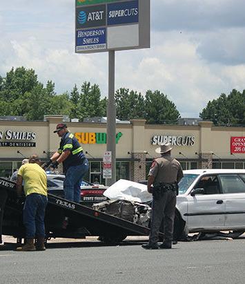Five car wreck