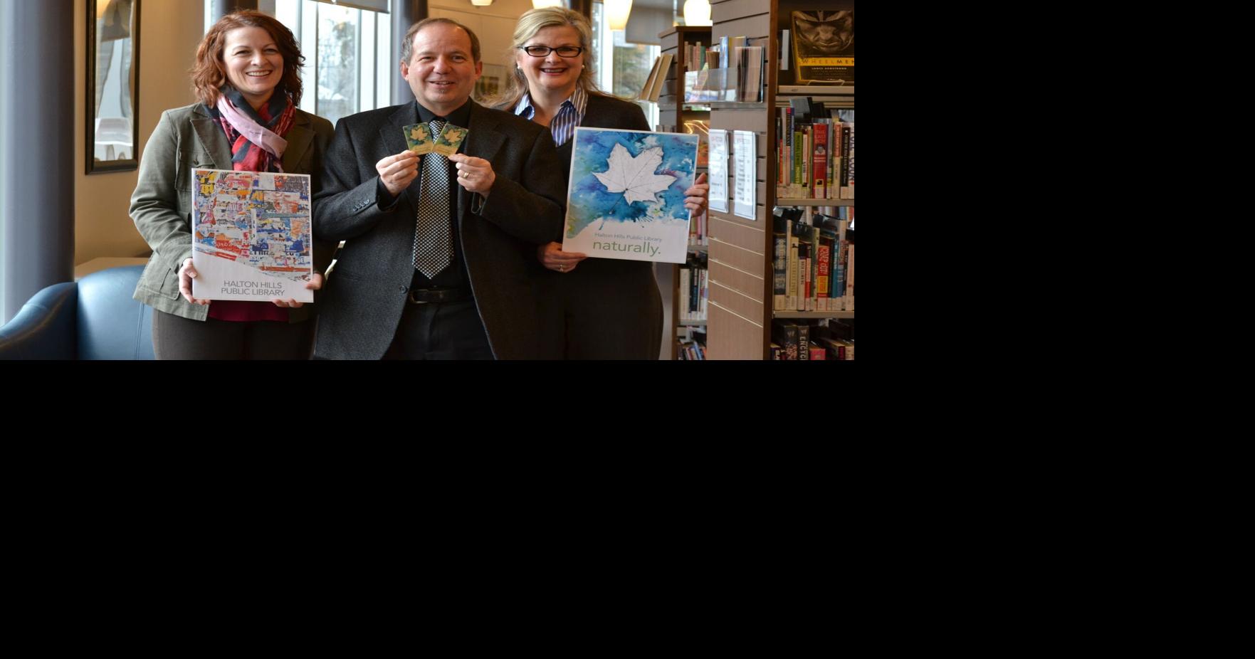 Halton Hills Public Library gets wooden membership cards