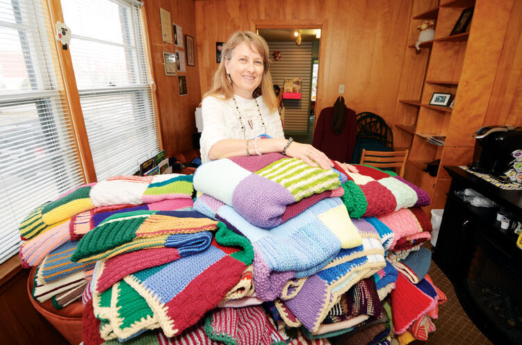 Georgetown Yarn provides blanket coverage for charities