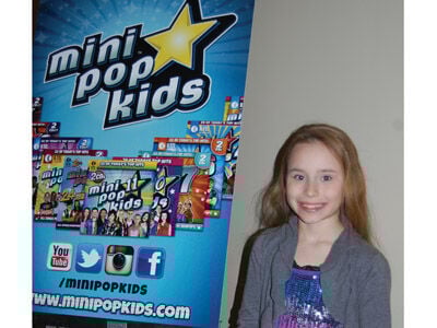 Local girl becomes a K-Tel Mini Pop Kid