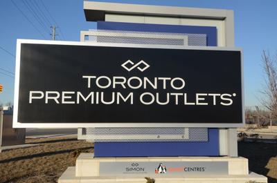 Shopping at Toronto Premium Outlets