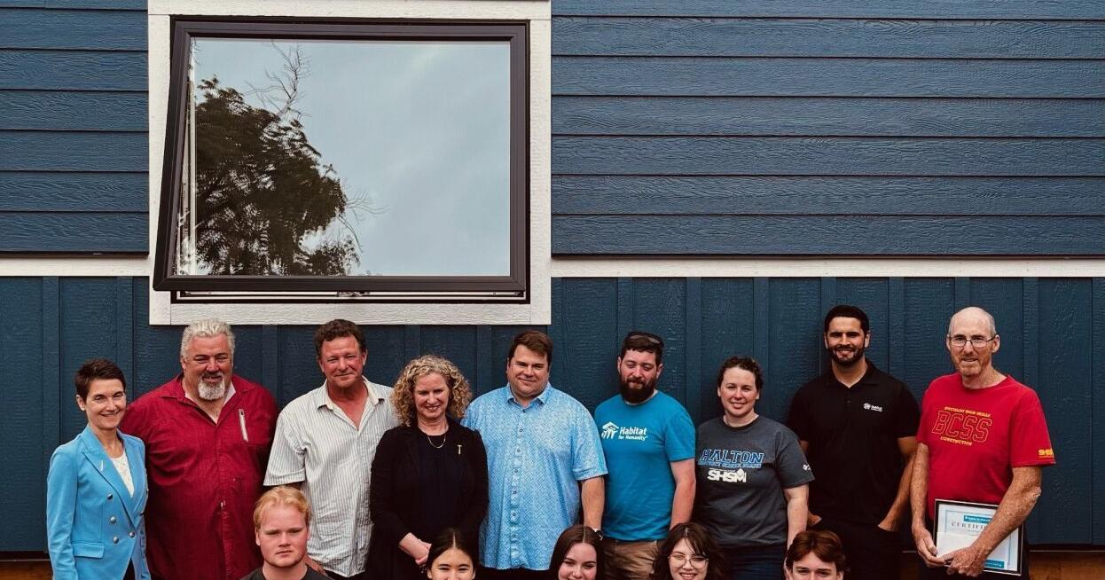 Georgetown Habitat team celebrate tiny home construction - Vimarsana News