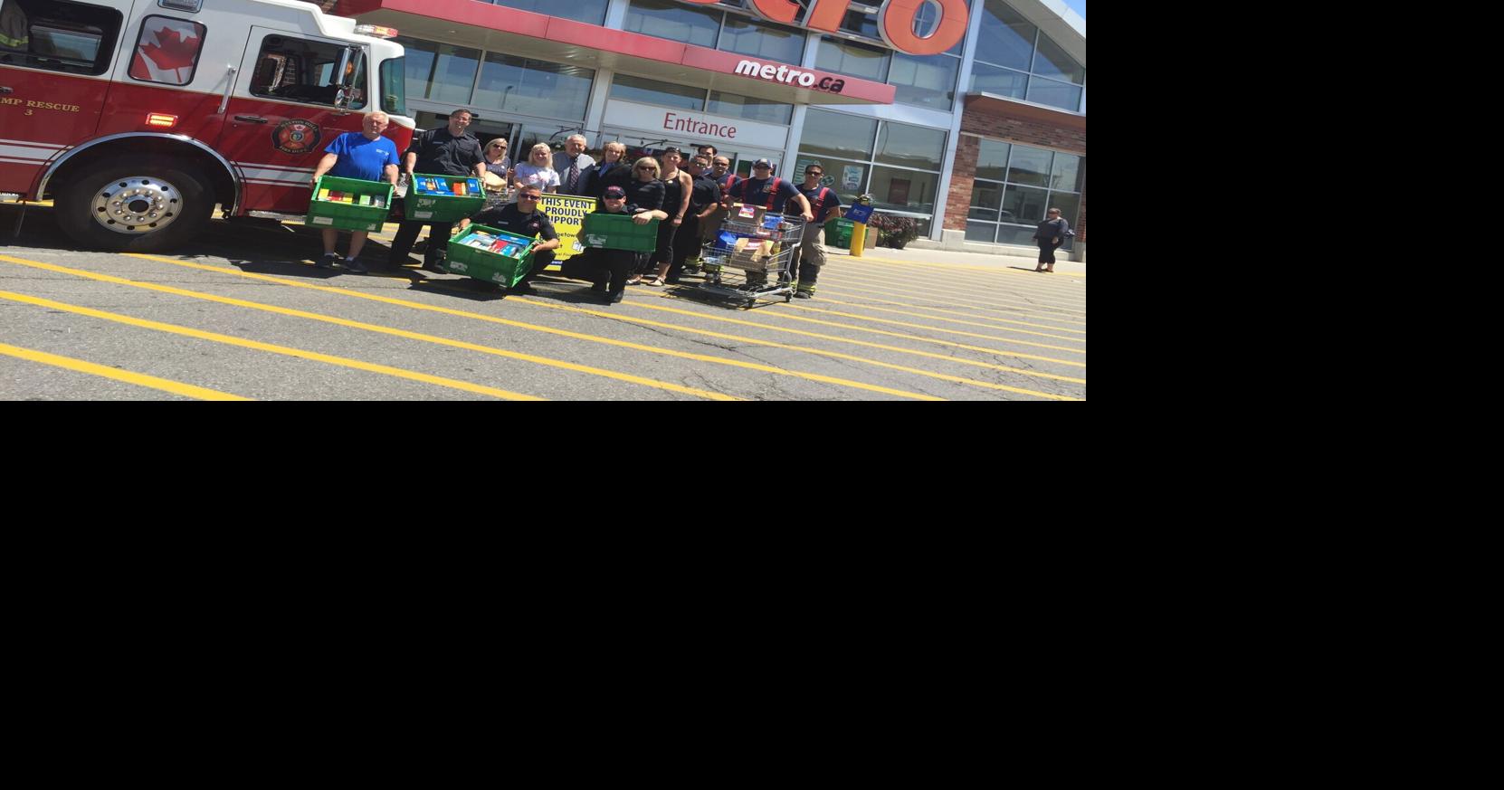 Halton Hills Fire Department and Metro team up for Bread Basket