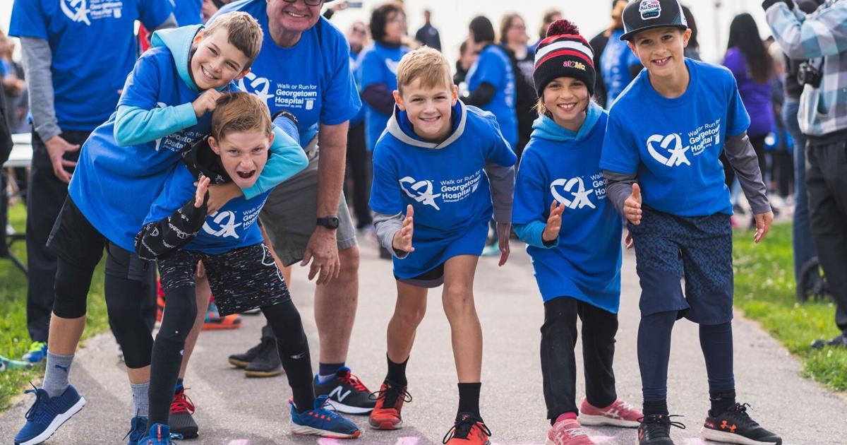 Walk or Run for Georgetown Hospital returns to Gellert Centre Sept. 25