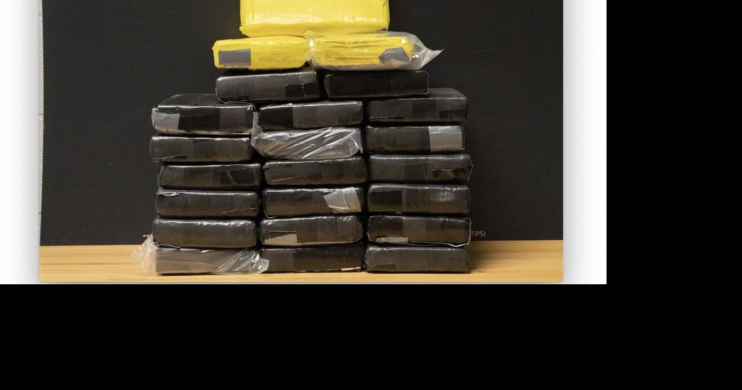 Video shows more than $1.2M of cocaine seized by Halton police