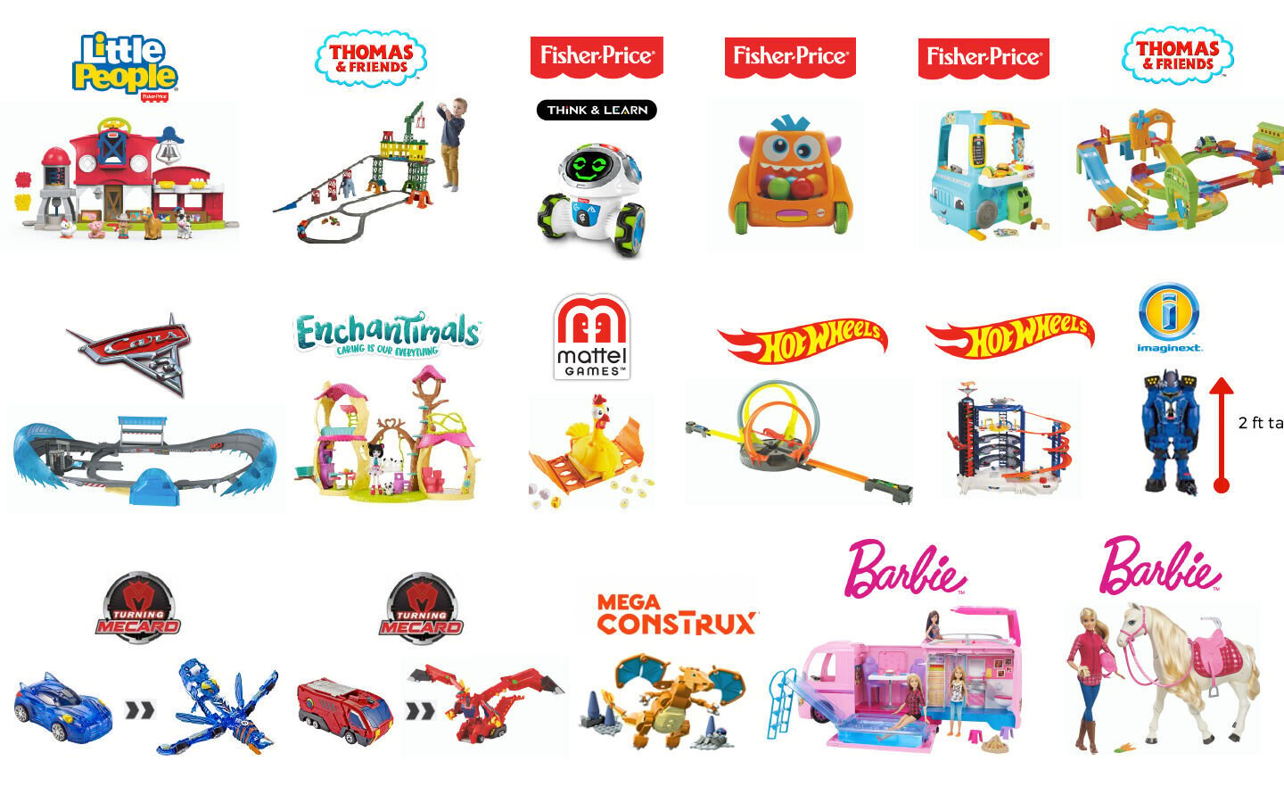 Most popular sale mattel toys