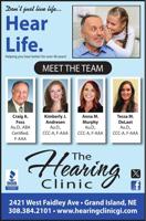HEARING CLINIC - Ad from 2024-05-15