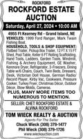 TOM WIECK REALTY AND AUCTION - Ad from 2024-04-26