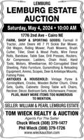 TOM WIECK REALTY AND AUCTION - Ad from 2024-05-03