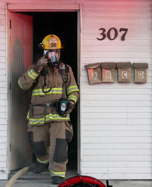 Firefighters Happy To Find Building Unoccupied Grand Island Local News Theindependent Com