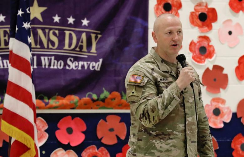 St. Libory students salute veterans