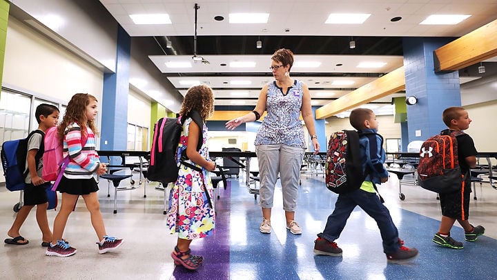 Starr Elementary Starts Fresh With First Day Of School In New Building 