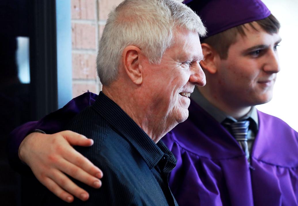 46 students receive diplomas at Grand Island Senior High midterm graduation