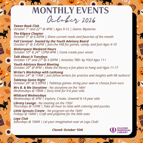October Events
