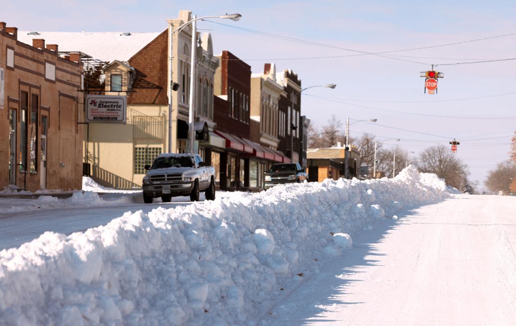 Polk County got lots of snow