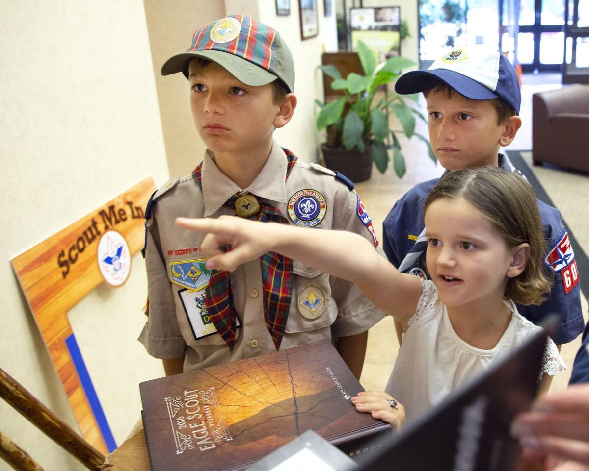 She's among the first generation of girls to join Boy Scouts. She's