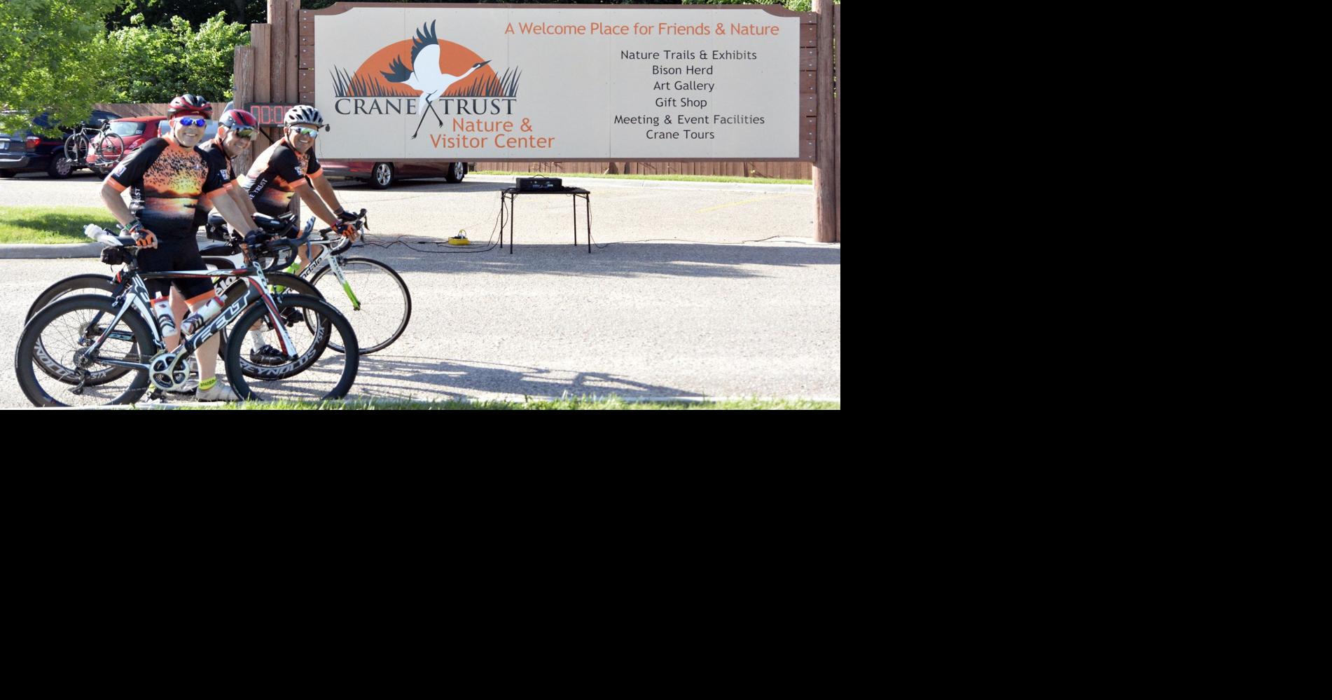 Crane Trust celebrates 40 years with inaugural Buffalo Stampede bike ride