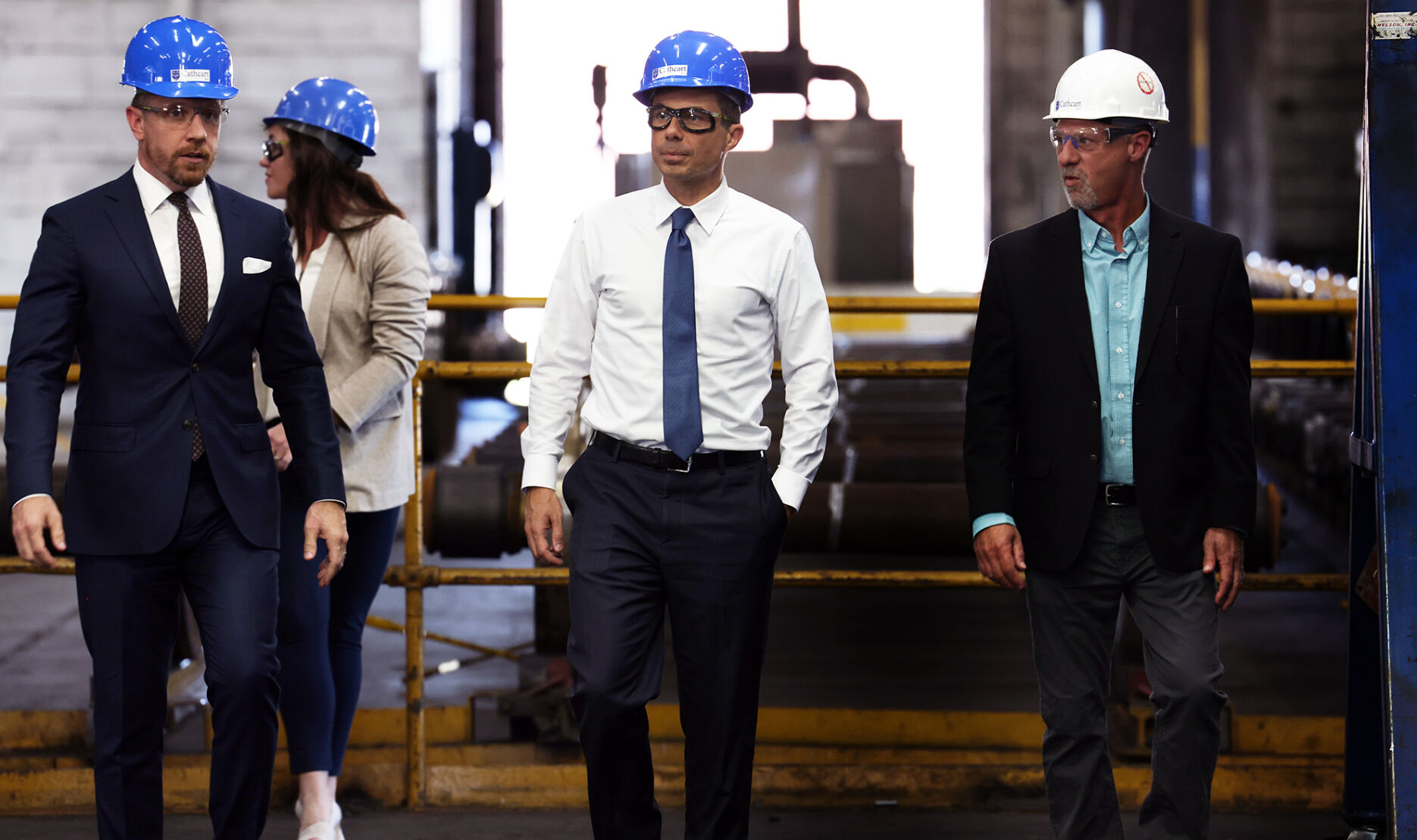 Buttigieg discusses 15M for Cathcart Rail in Grand Island