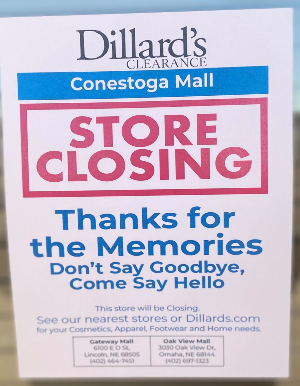 Grand Island Dillard s store will close March 28