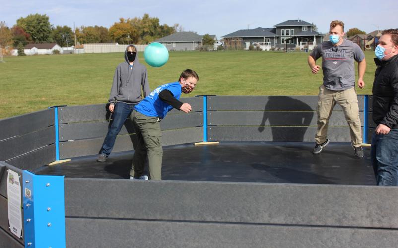 Gaga ball: A great way for students to wear themselves out