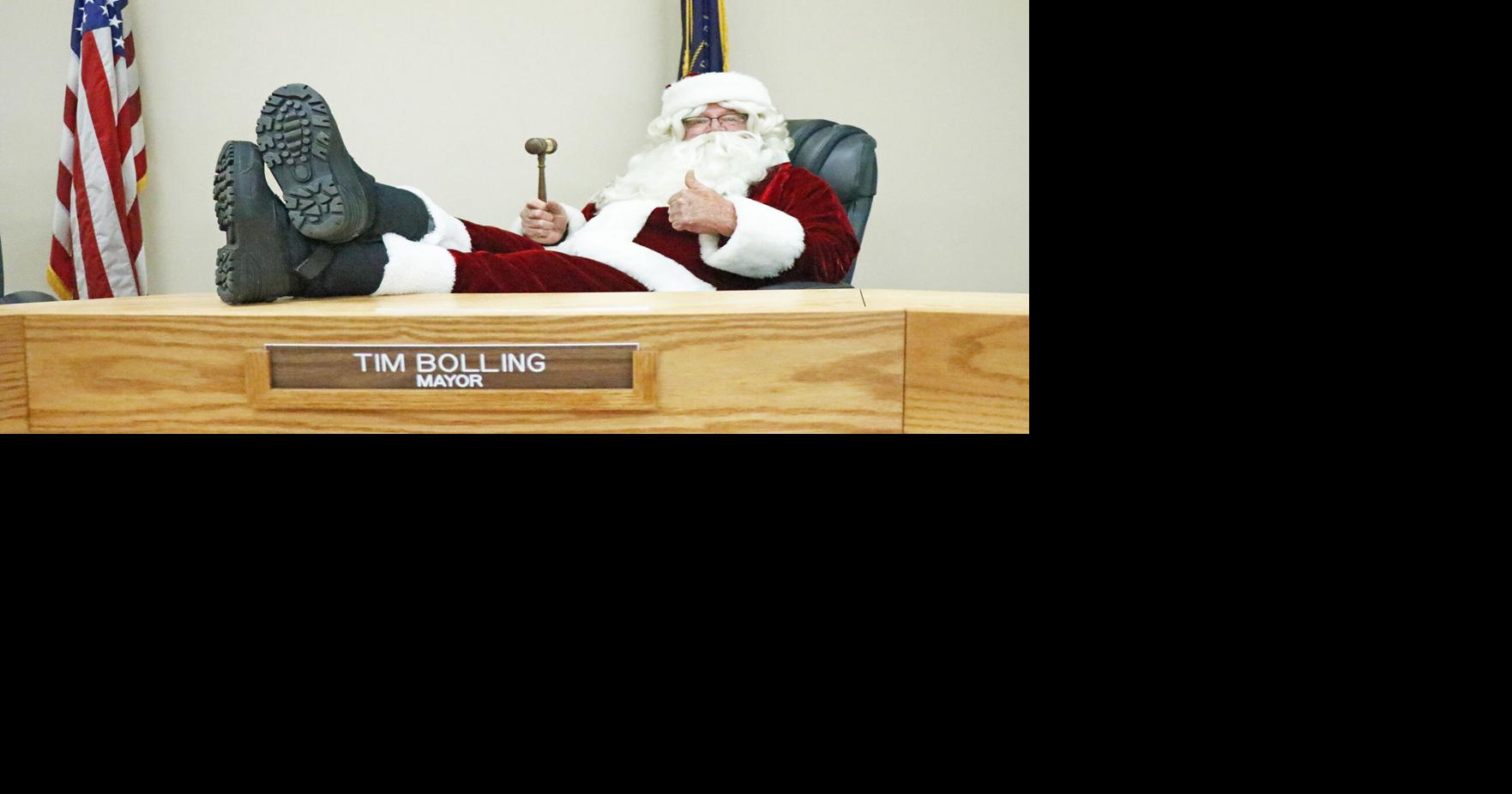 Mayor Santa Central City helper celebrates many roles