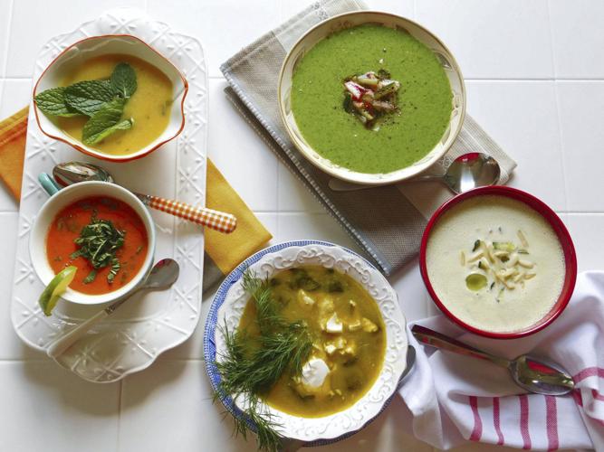 Chill out with summery cold soups