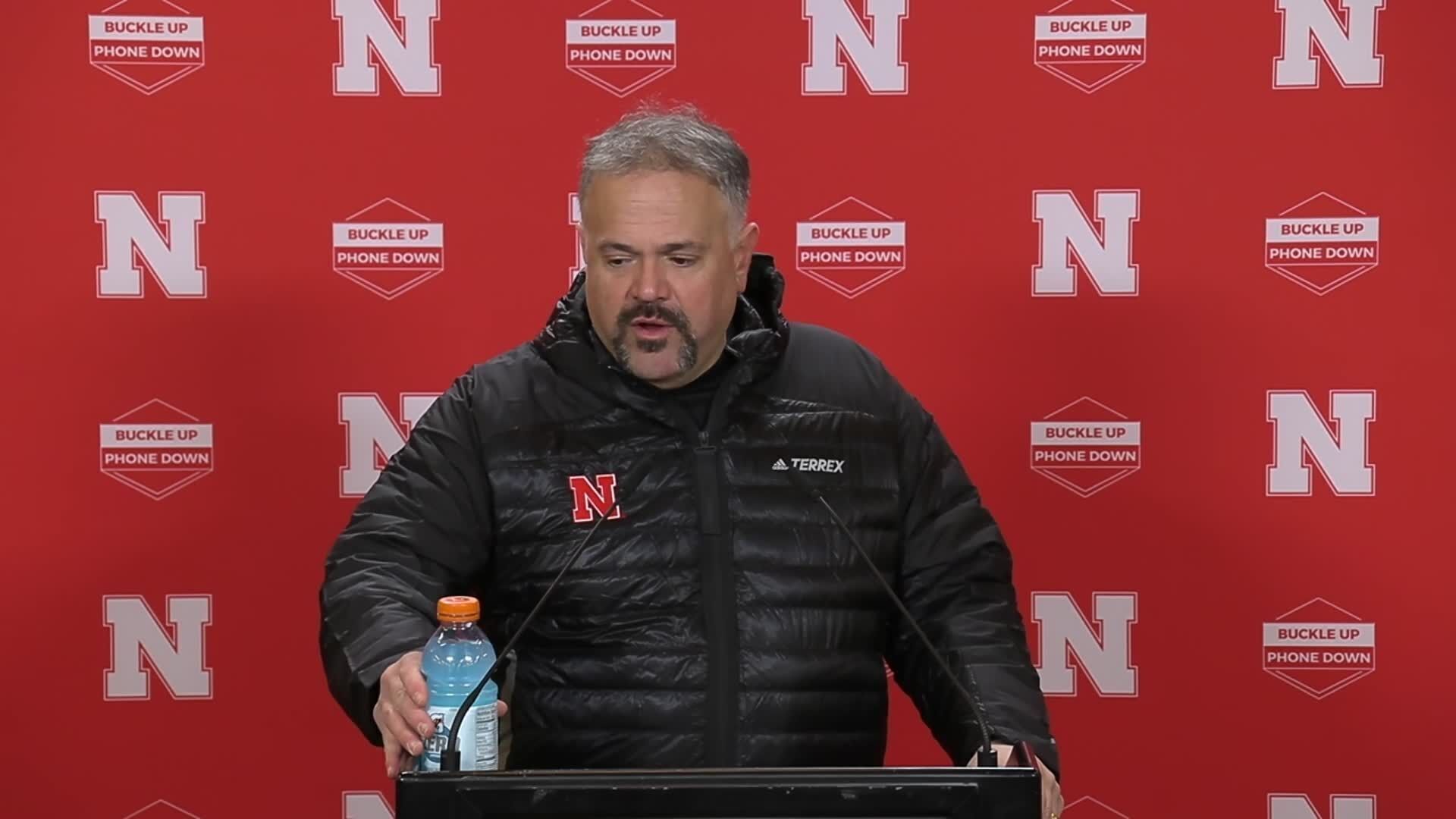 Matt Rhule s full news conference after Iowa game Nov. 24