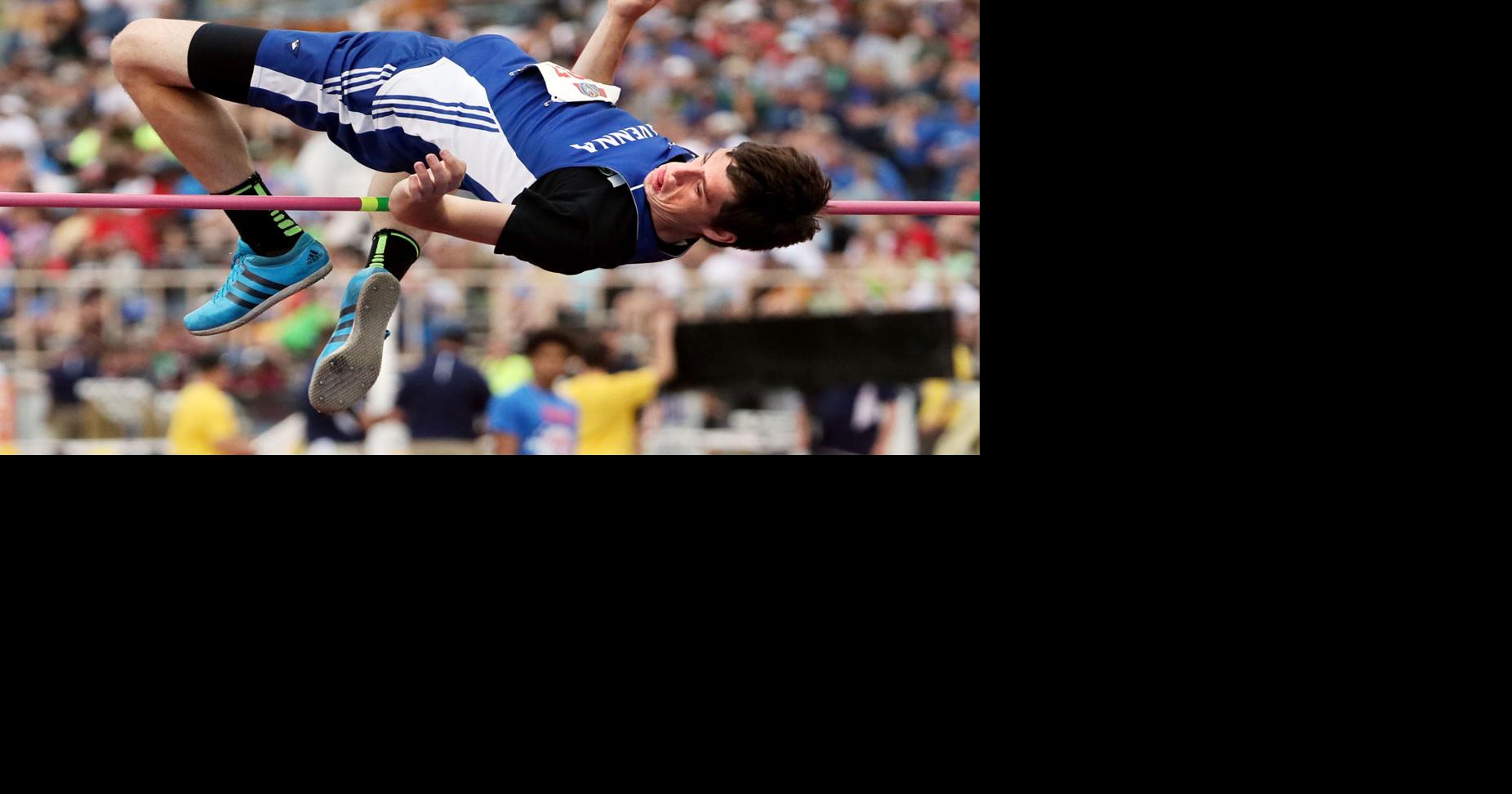 Bauer ties Class C high jump state record