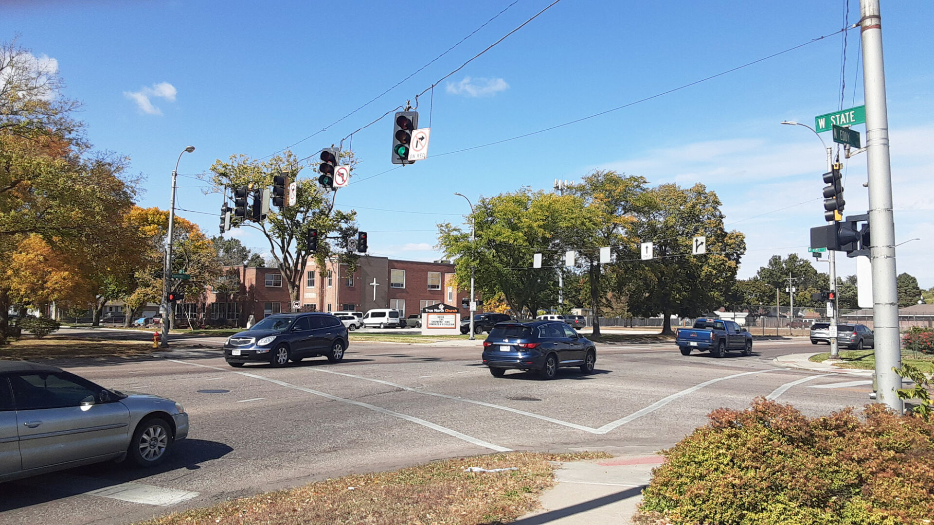 Grand Island Five Points Intersection Roundabout Construction Bid Approved