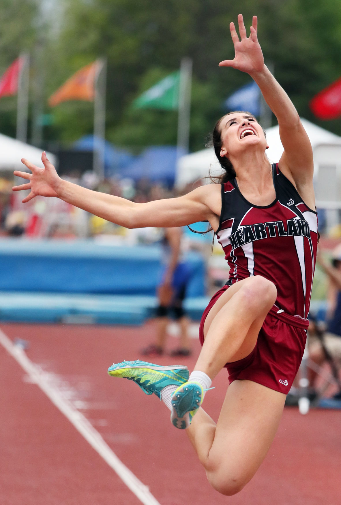 Bauer ties Class C high jump state record Track And Field