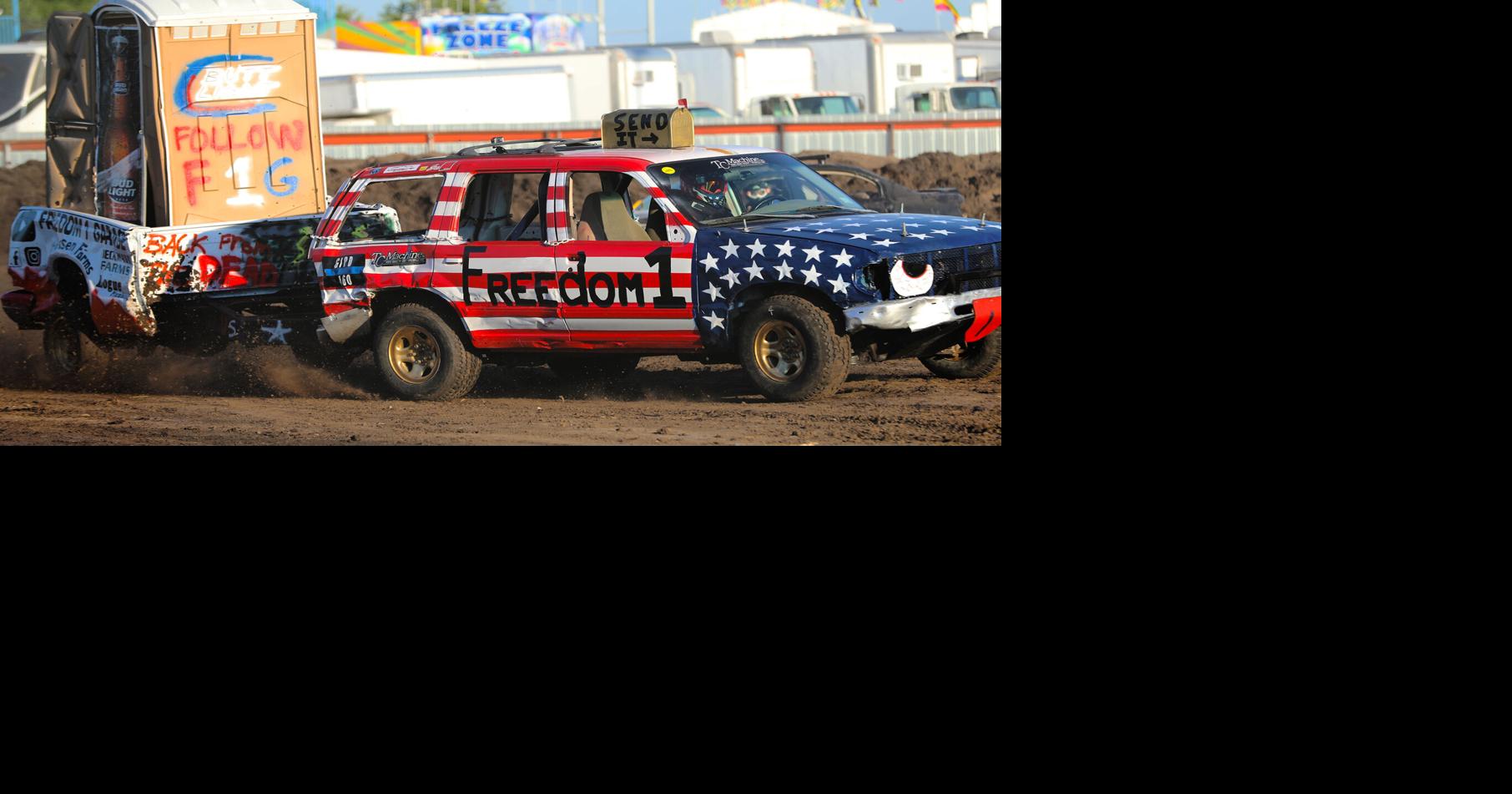 PHOTOS Trailer races at the Hamilton County Fair