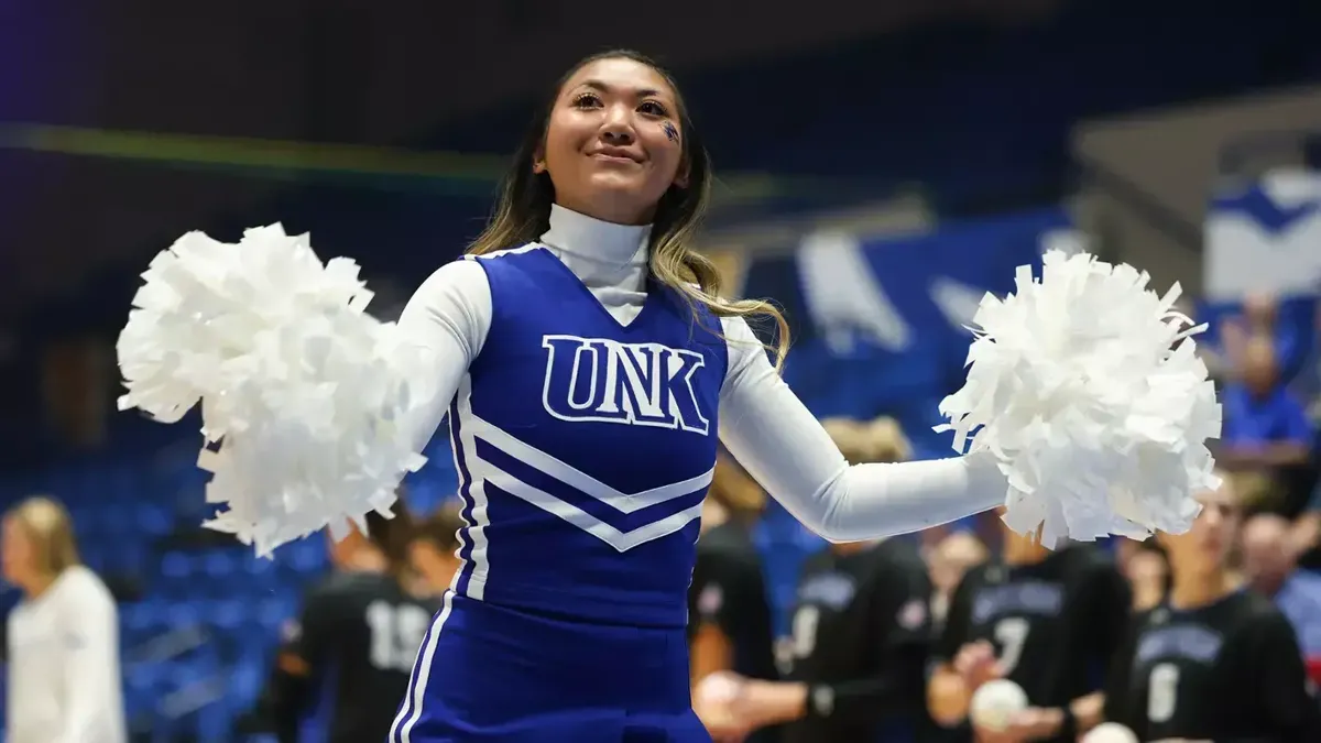 Cheer Captain Sonthana Represents UNK with Pride