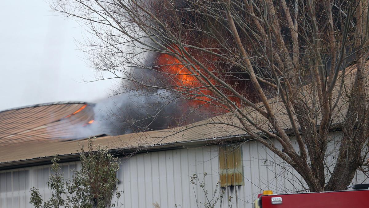 Pole Barn Fire Wednesday Morning Near Chapman Local News