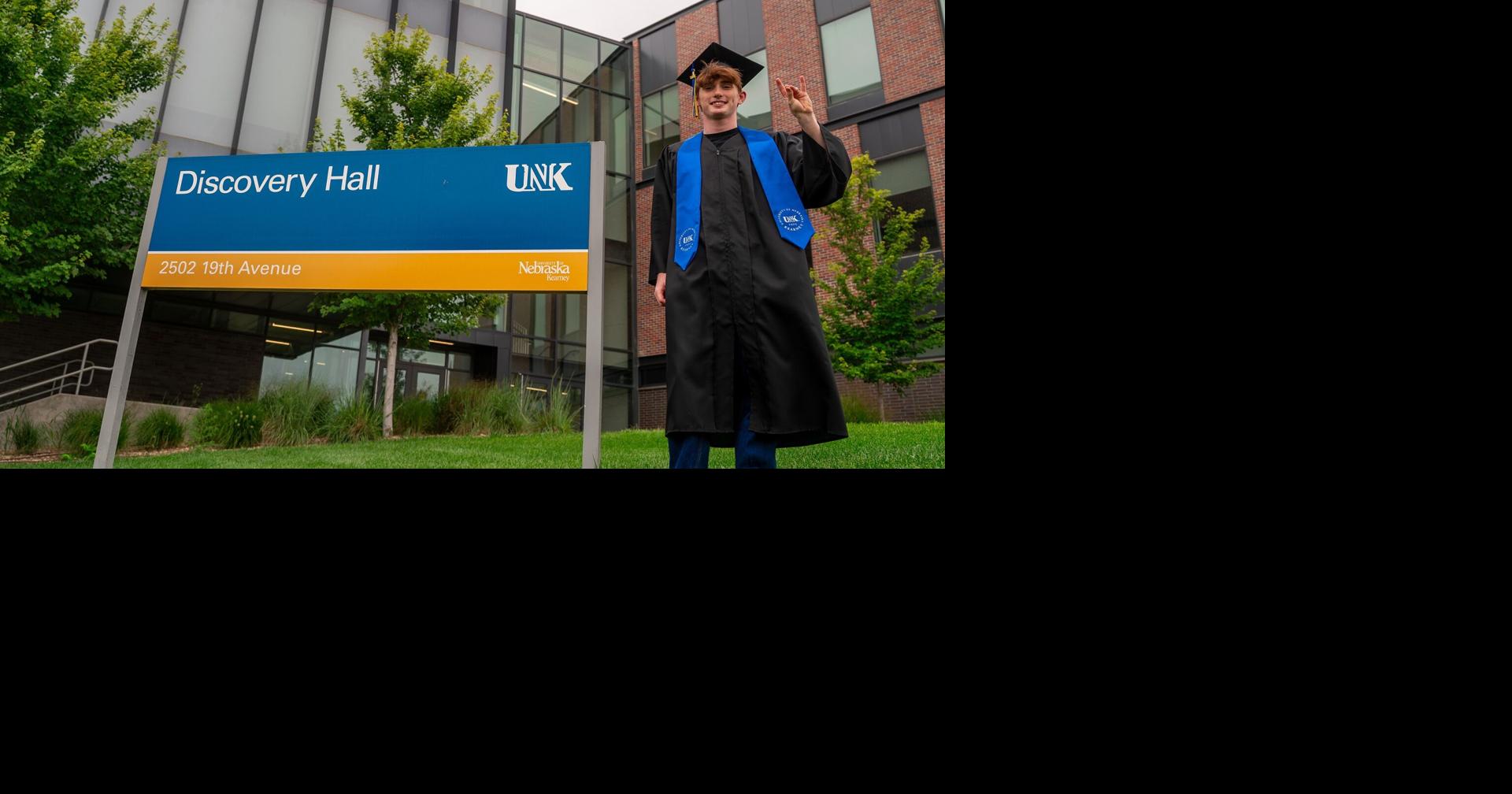 Thomas Safago leaves UNK with lasting connections and a promising career