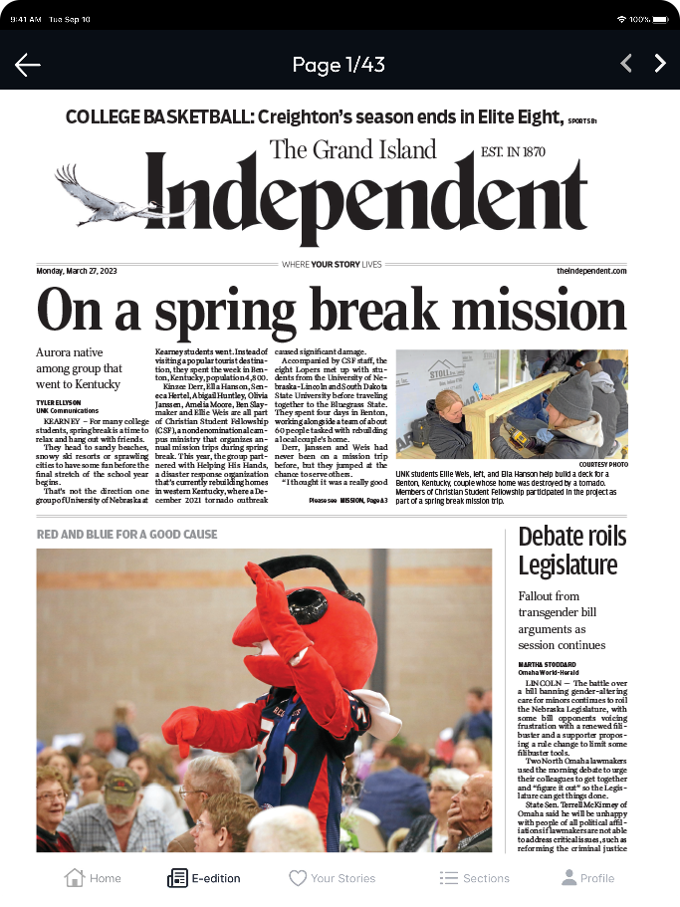 The Grand Island Independent App Local news
