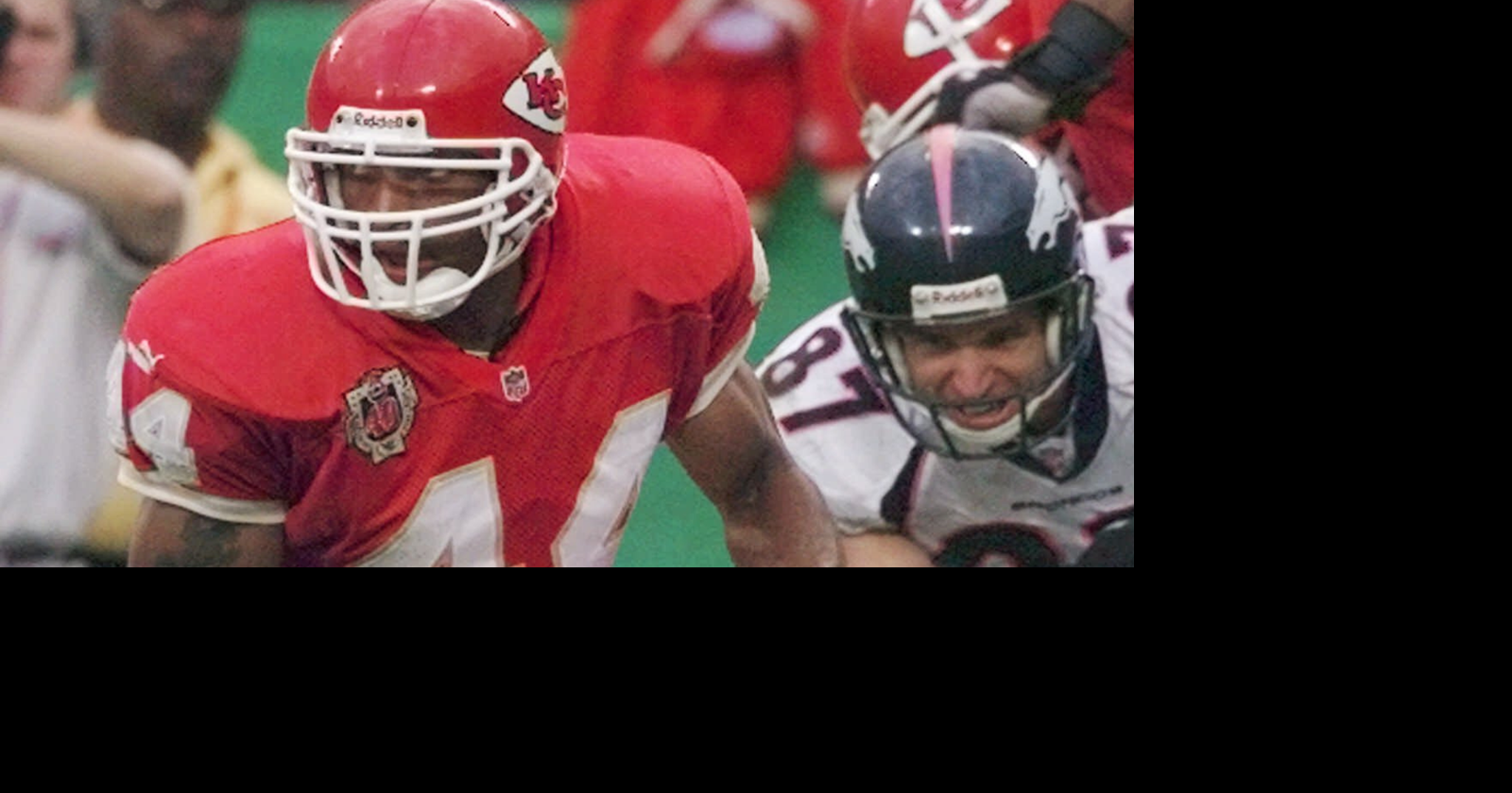 Former Nebraska and Kansas City Chiefs stars relish in the collision of football worlds