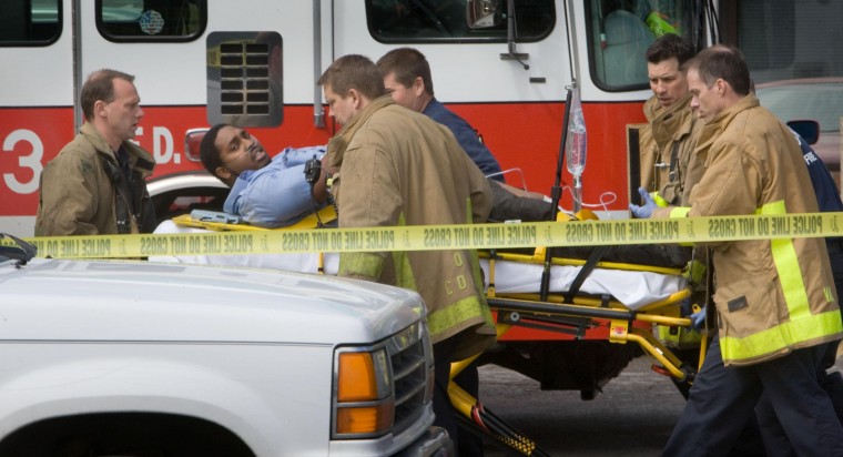 Armored truck driver shot in robbery attempt -UPDATE