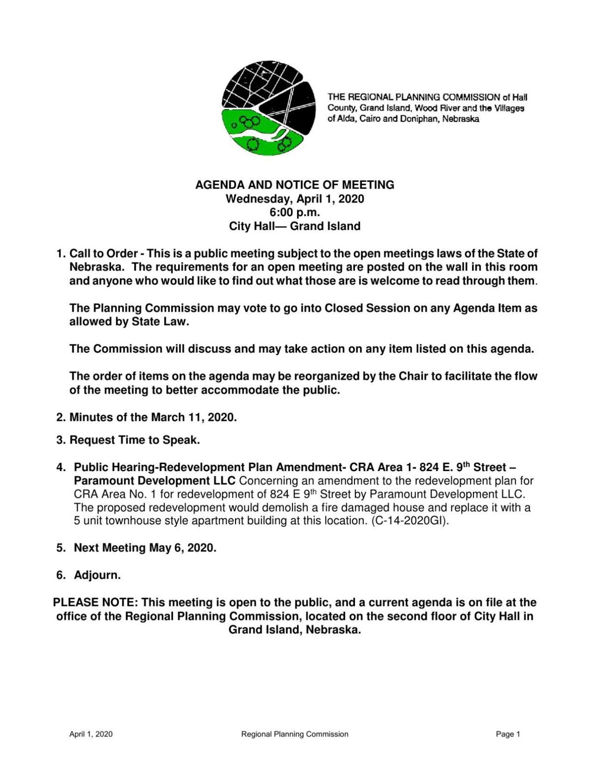 040120 Rpcagenda Pdf Theindependent Com