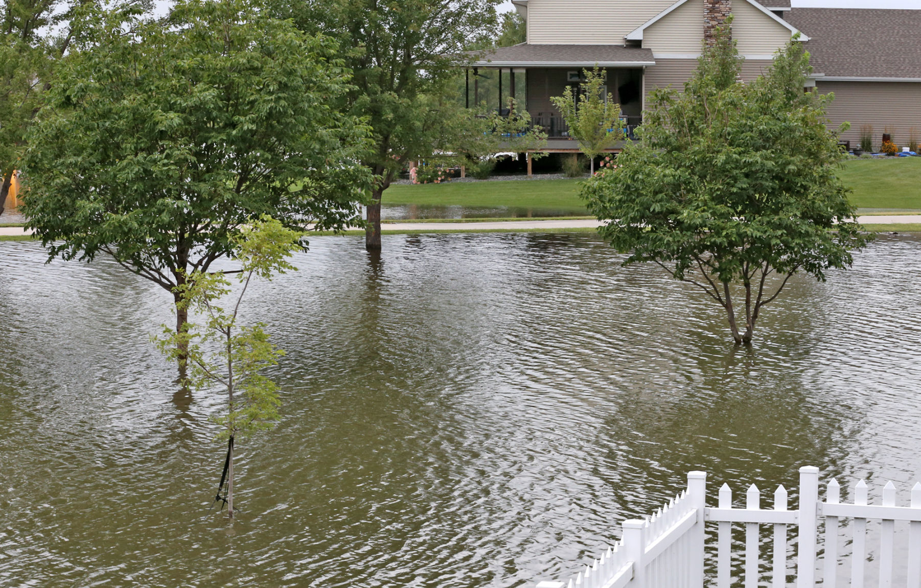 Amick Acres left with flooding after storm early Friday morning