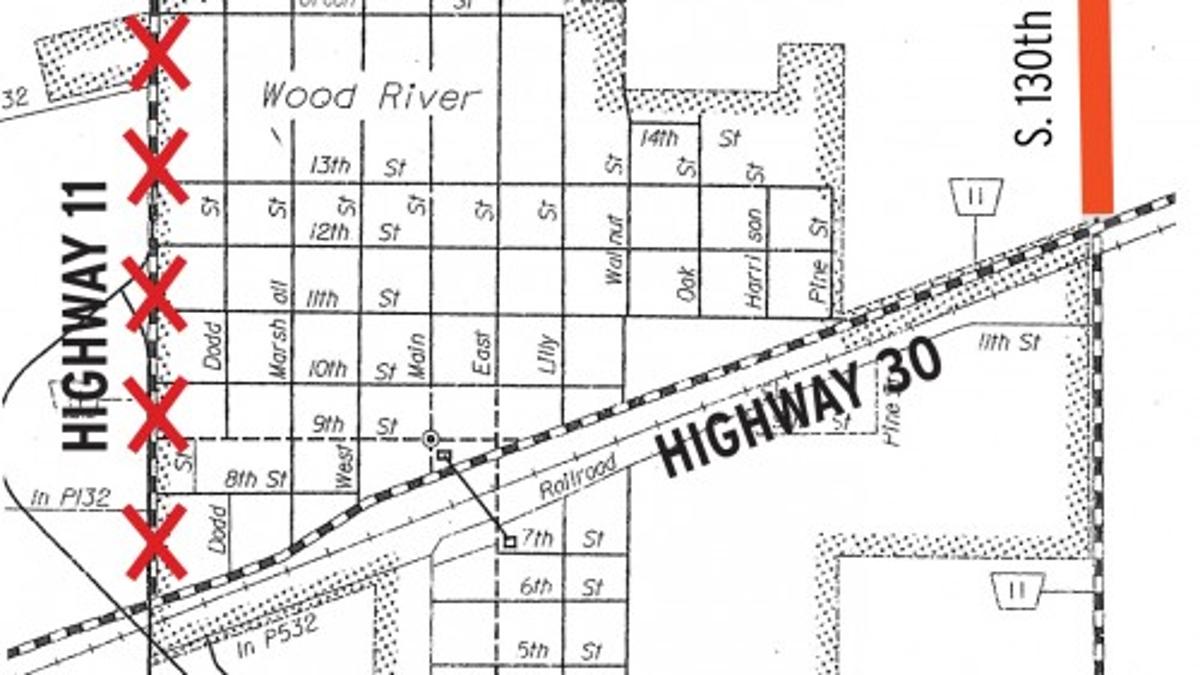 highway 11 detour in wood river begins today grand island local news theindependent com