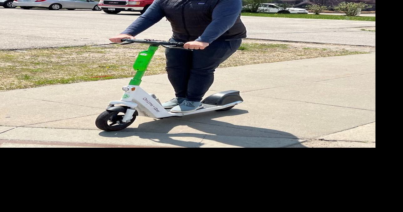 Shared electric scooters are big in Omaha