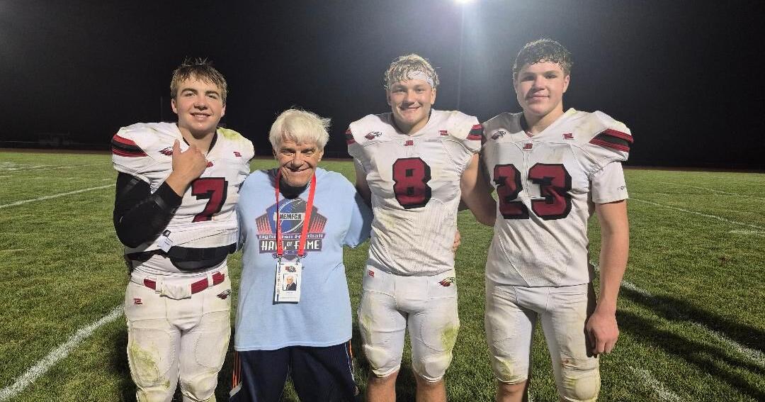Johnson-Brock Aerial Game, Red Zone Defense lead to 34-26 Victory over #1 Sandy Creek.