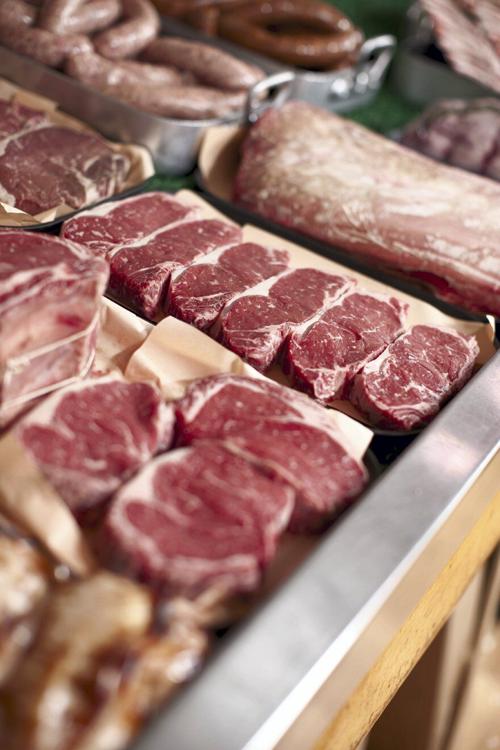 Raw meat