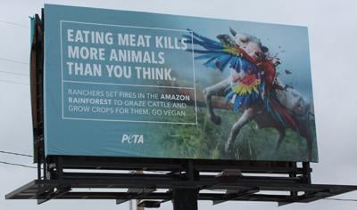 PETA billboard