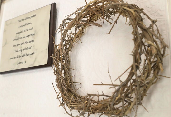 Jesus' Crown of Thorns Replica from Jerusalem - Life Size