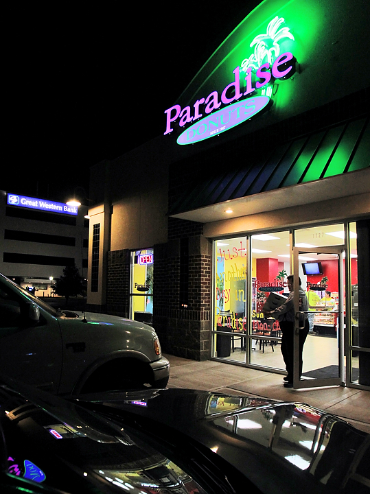 to Paradise New doughnut shop opens in G.I. News