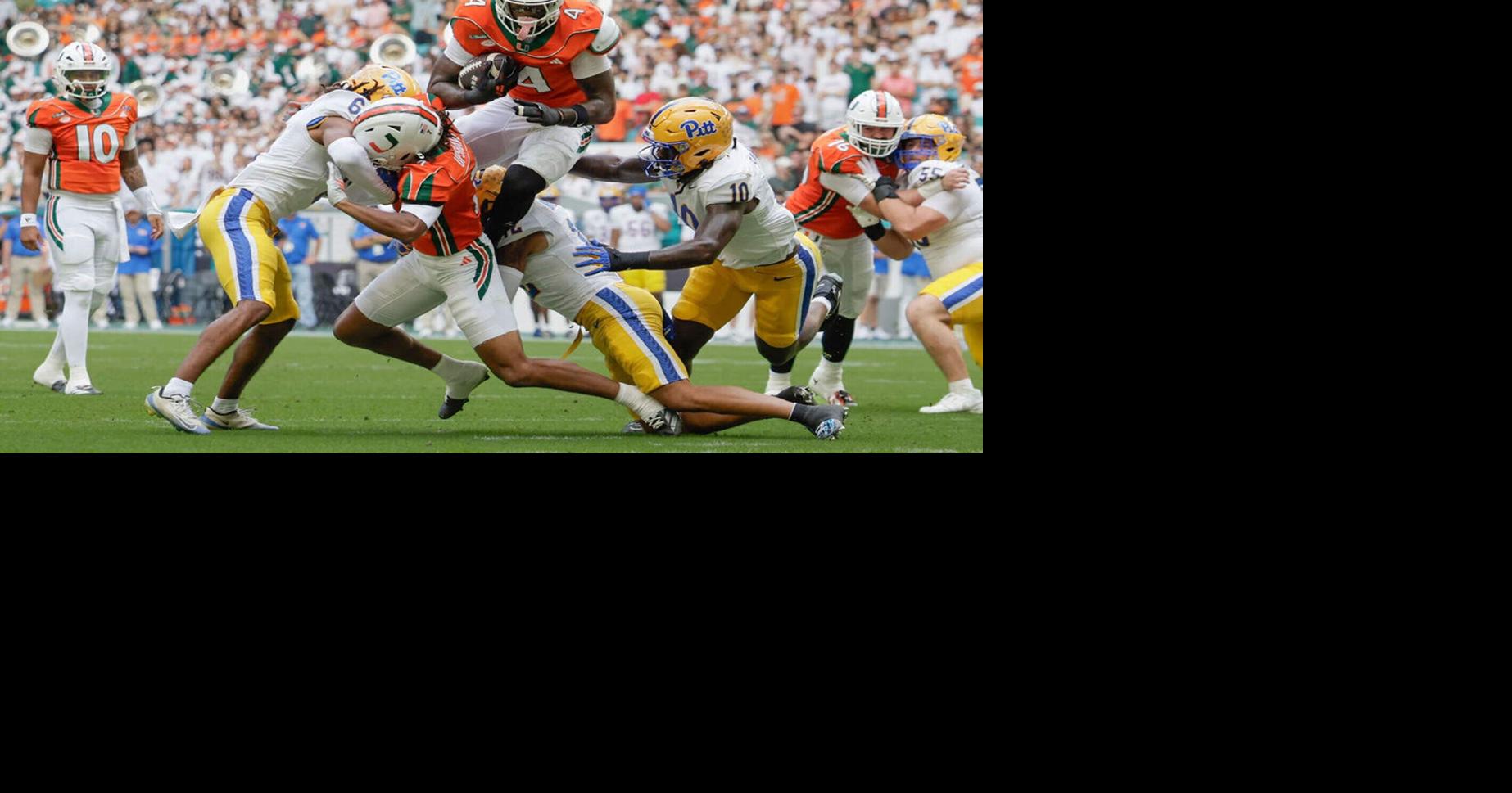 Miami remains No. 1 in AP poll after another chaotic college football week Jordan McPherson, Miami Herald Oct 25, 2026 22 hrs ago