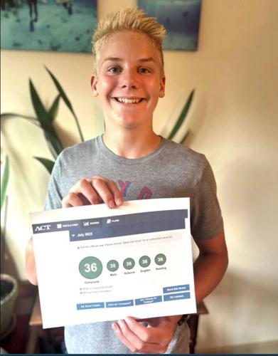Chance Rohda Nebraska boy, 13, is among the youngest to earn a perfect score on ACT