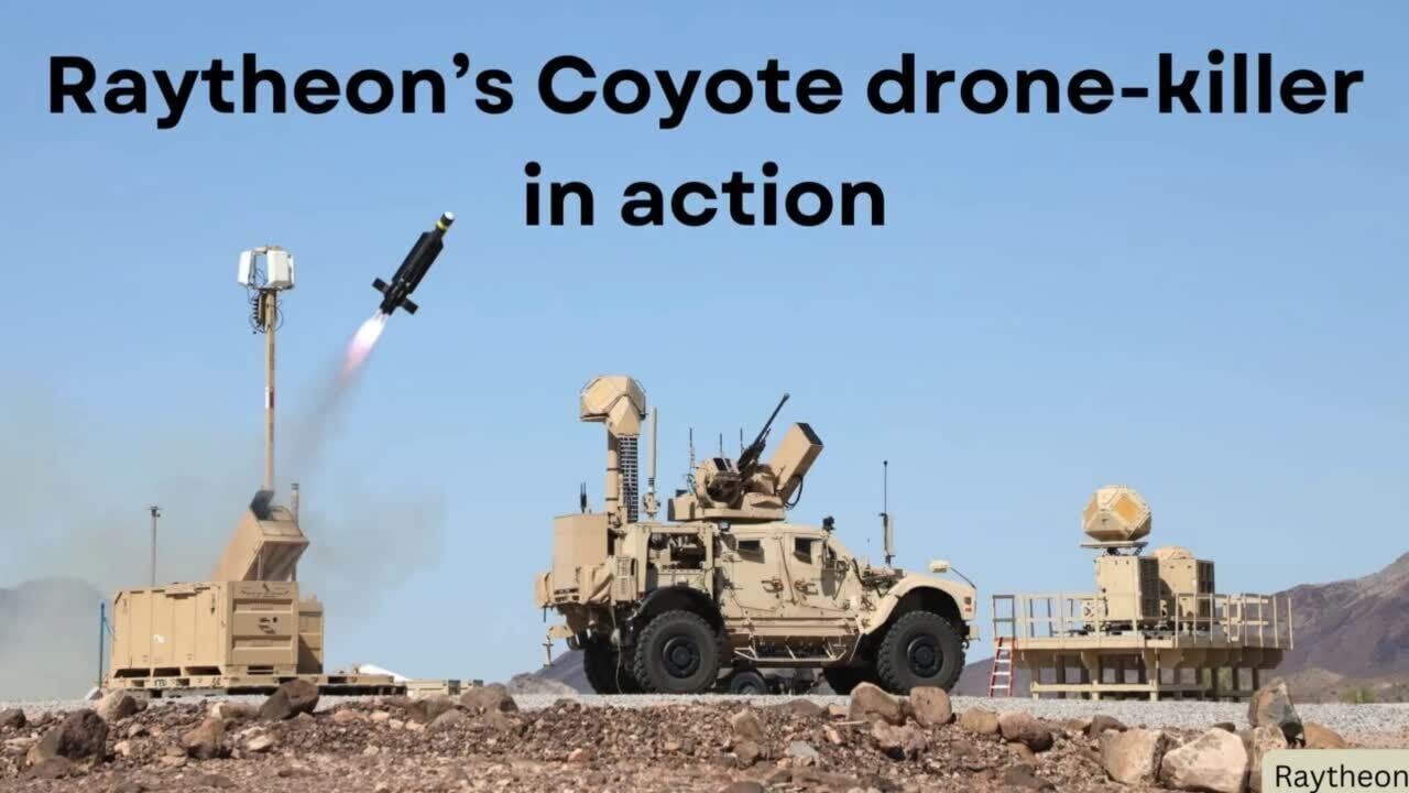 Raytheon drone-killers in action